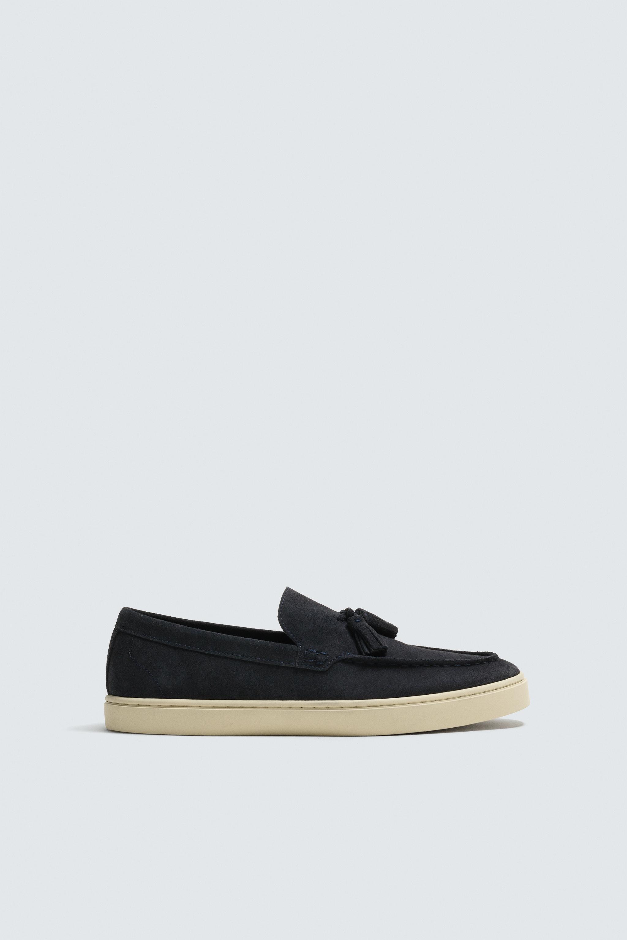 CASUAL LEATHER TASSEL LOAFERS